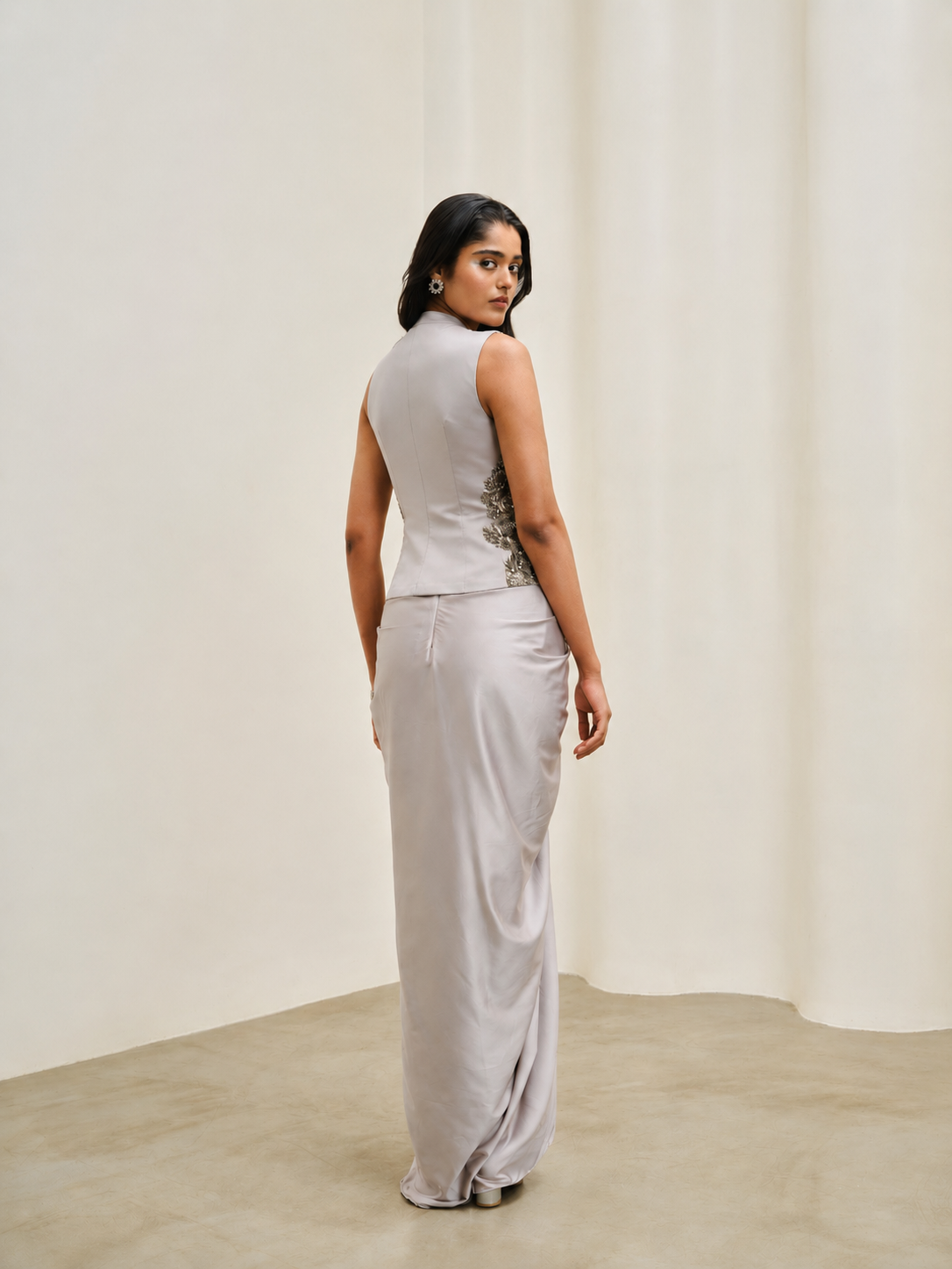 Bri Vest and Skirt Set