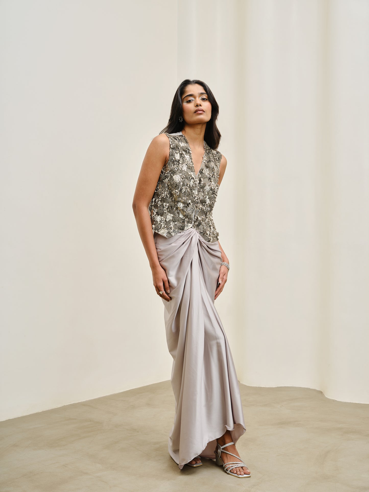 Bri Vest and Skirt Set