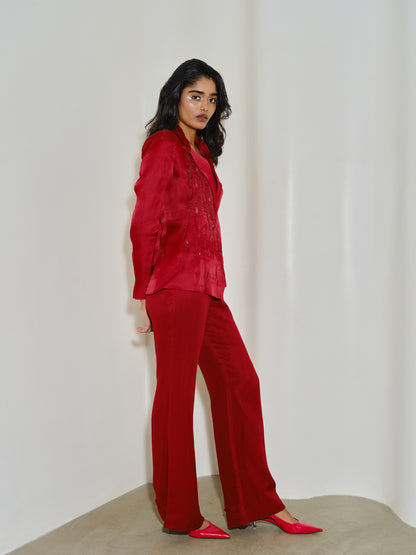 Rashmika - red