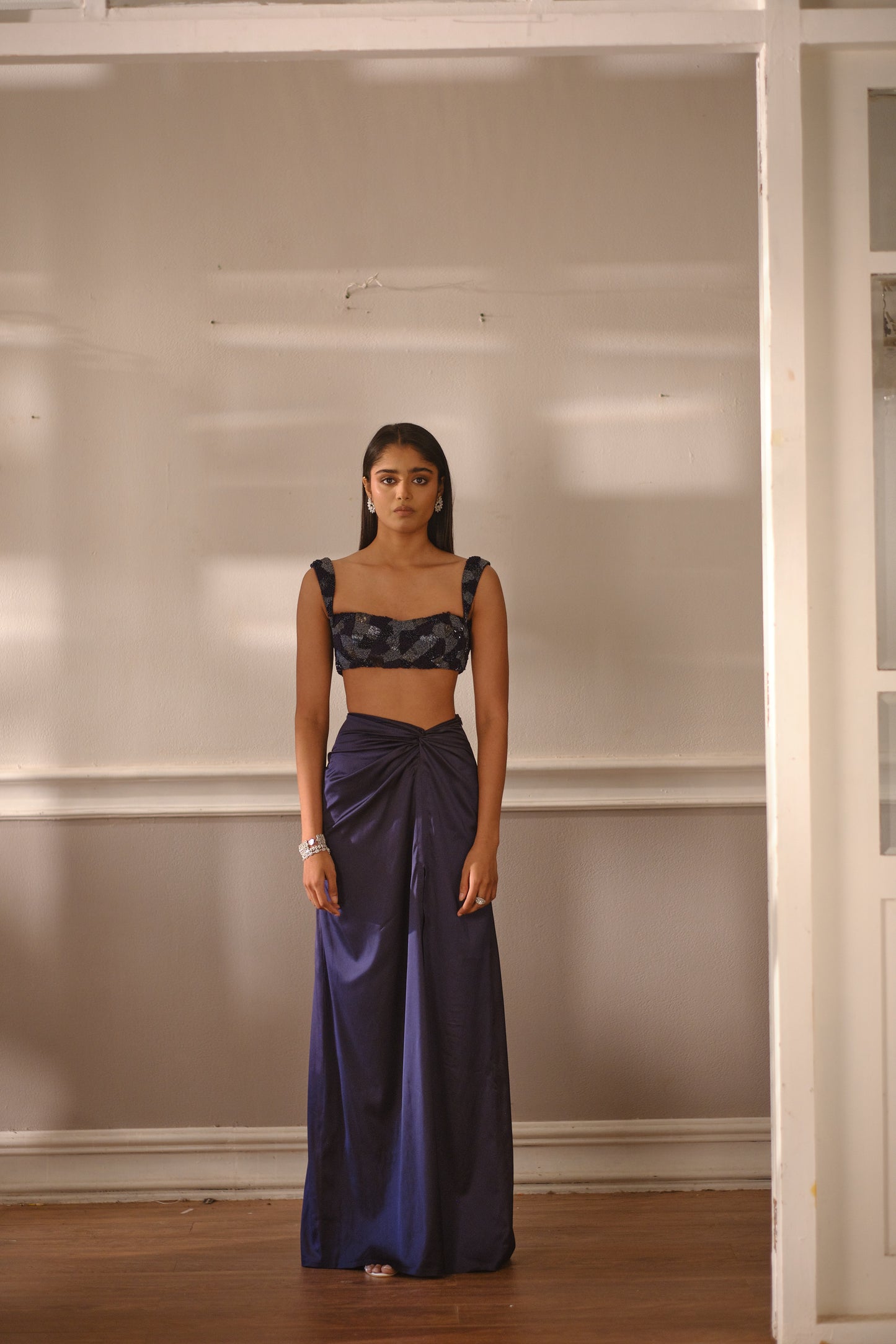 Luna Bustier and Knot Skirt Set