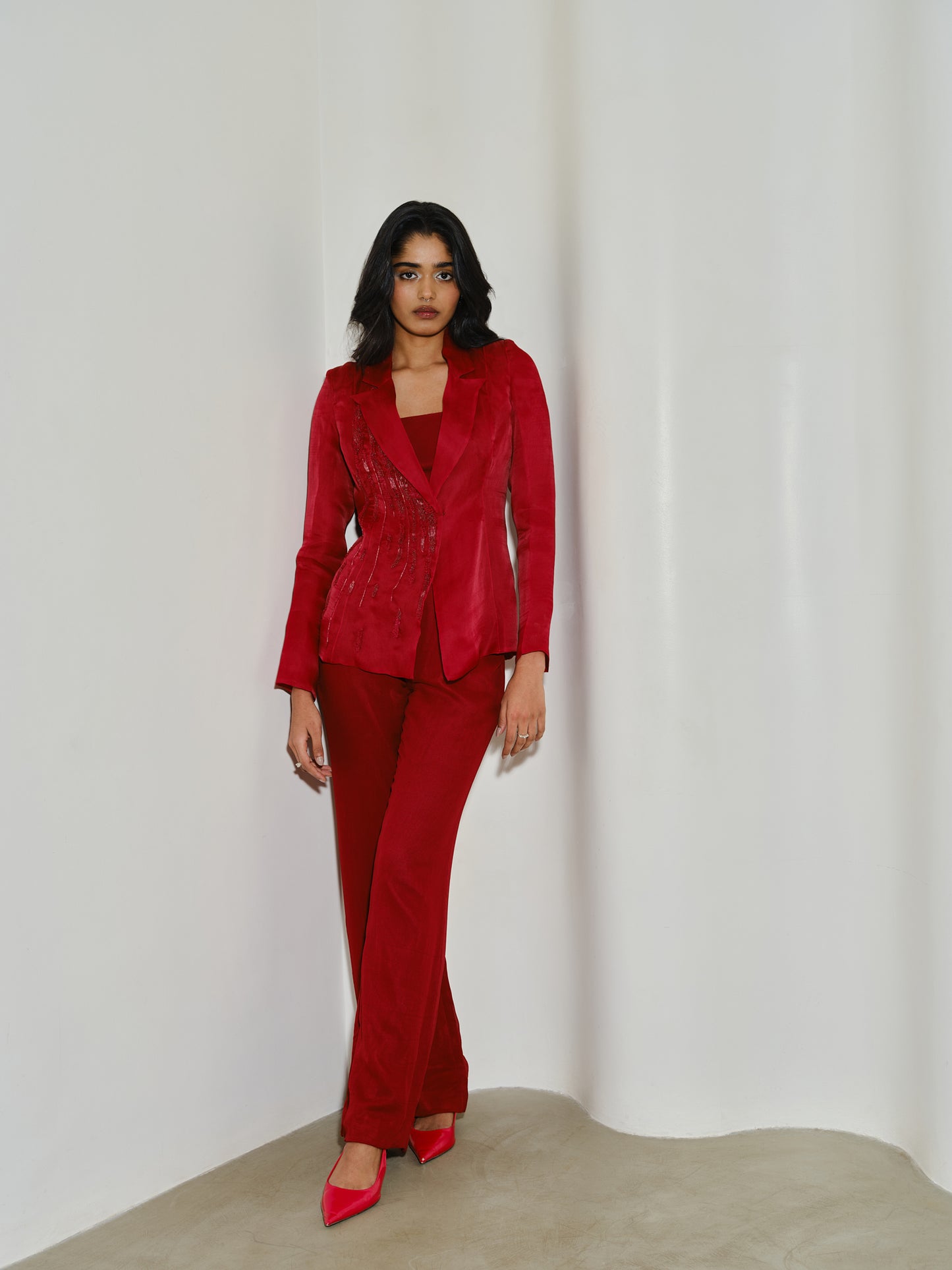 Rashmika - red